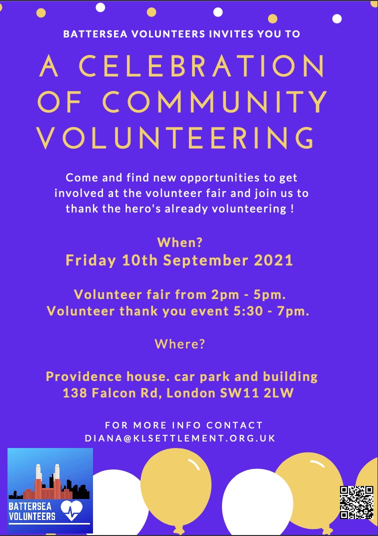 A Celebration Of Community Volunteering With Battersea Volunteers 